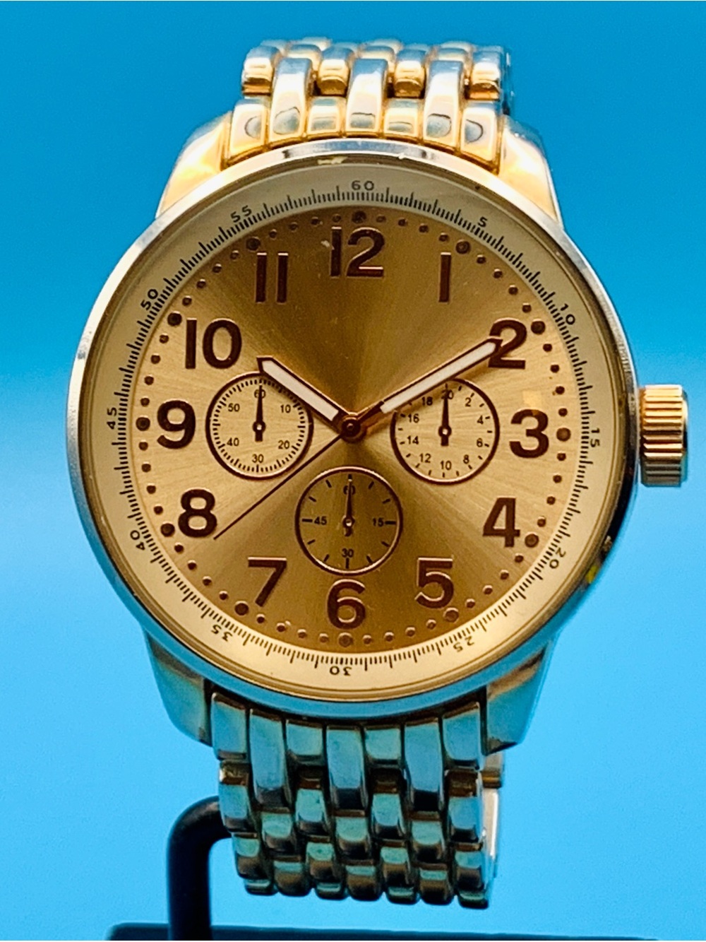 FMD Women’s Fashion Quartz Wristwatch Faux Subdials Japan Movt Working New Batt